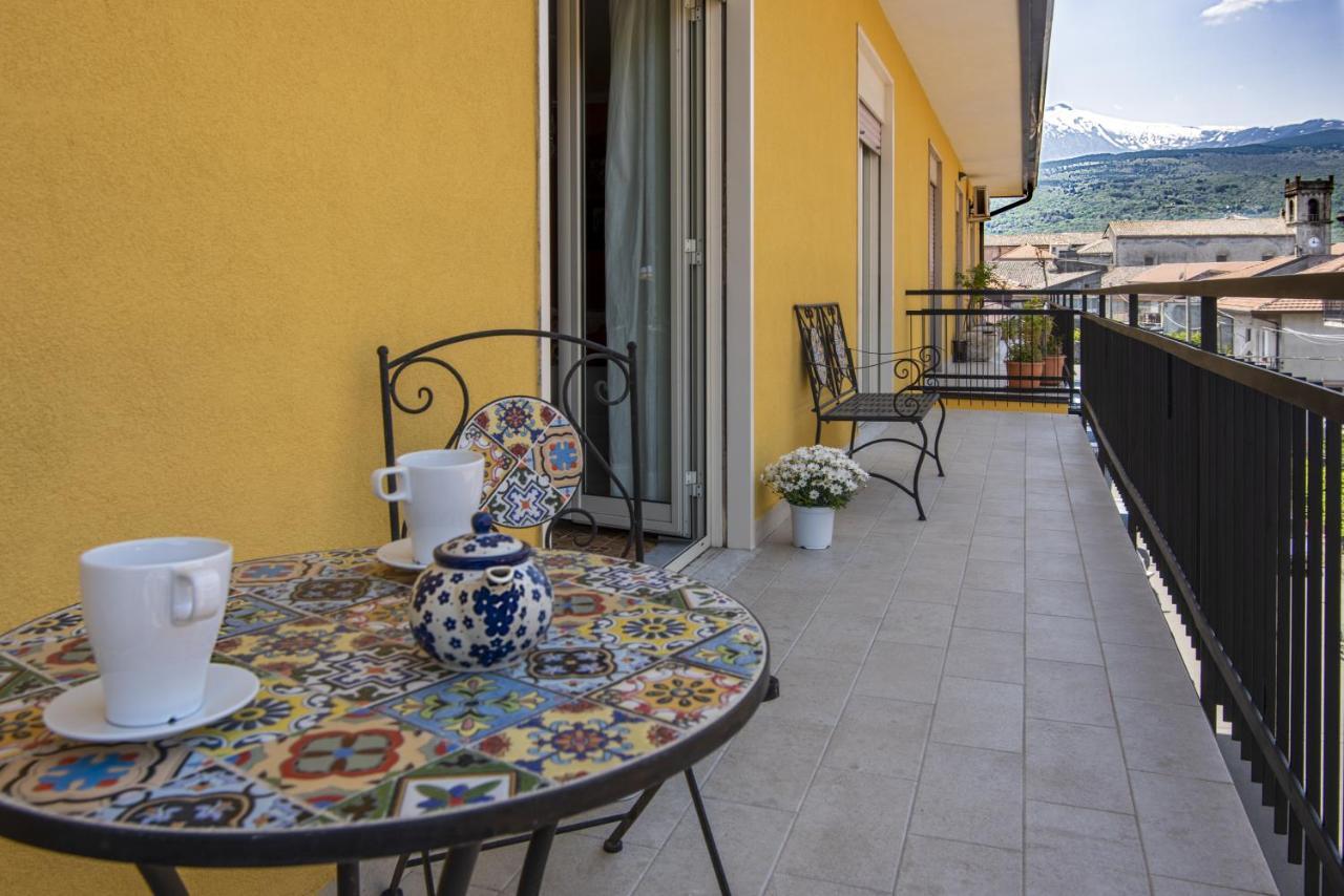 Апартаменти Etna Sicilian House Лінґуаґлосса Екстер'єр фото